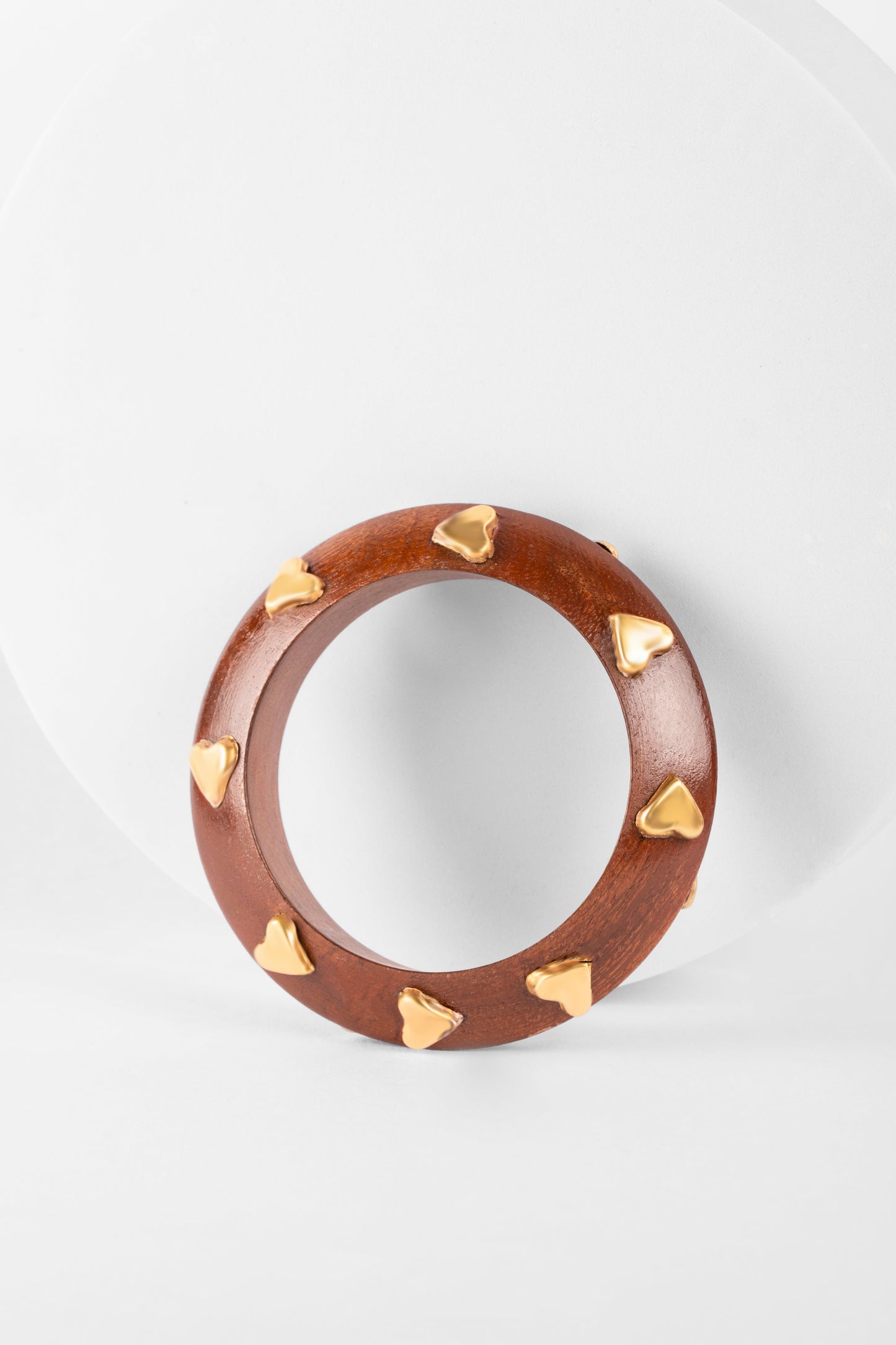 Golden Heartwood Bangle