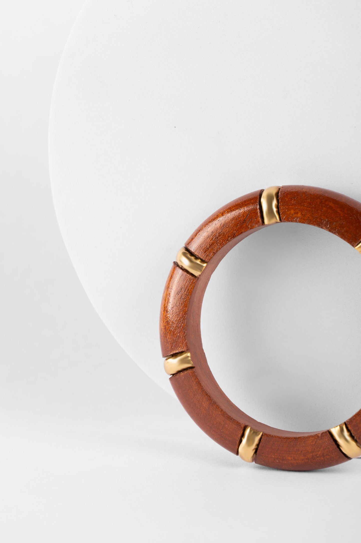 Safari Chic Wooden Bangle