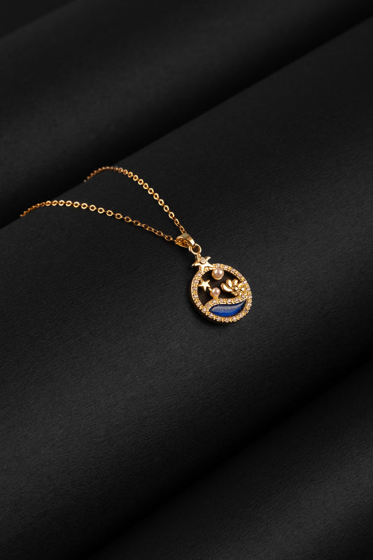 Celestial Dreamscape Pendant Necklace