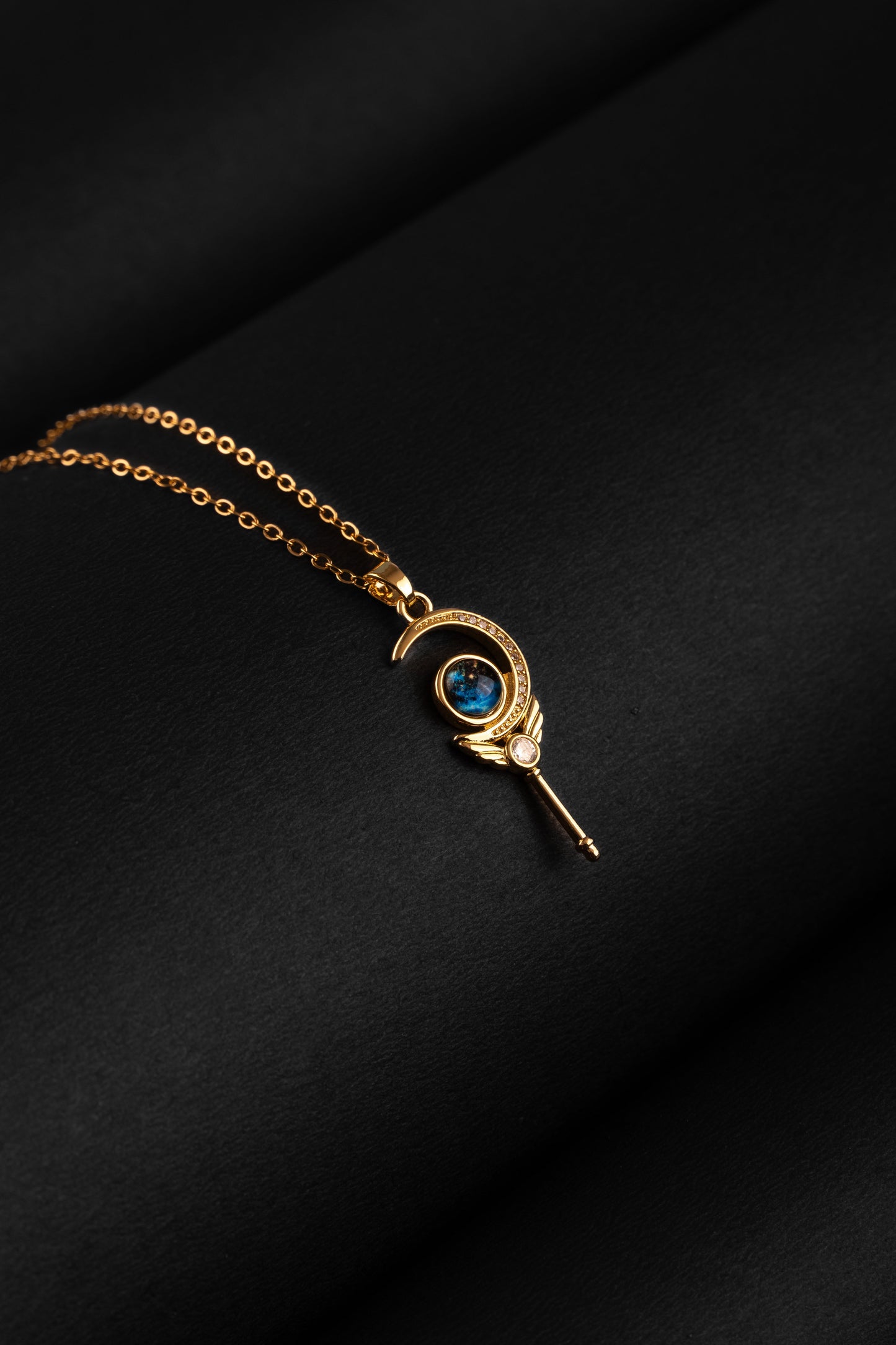 Mystical Celestial Key Necklace