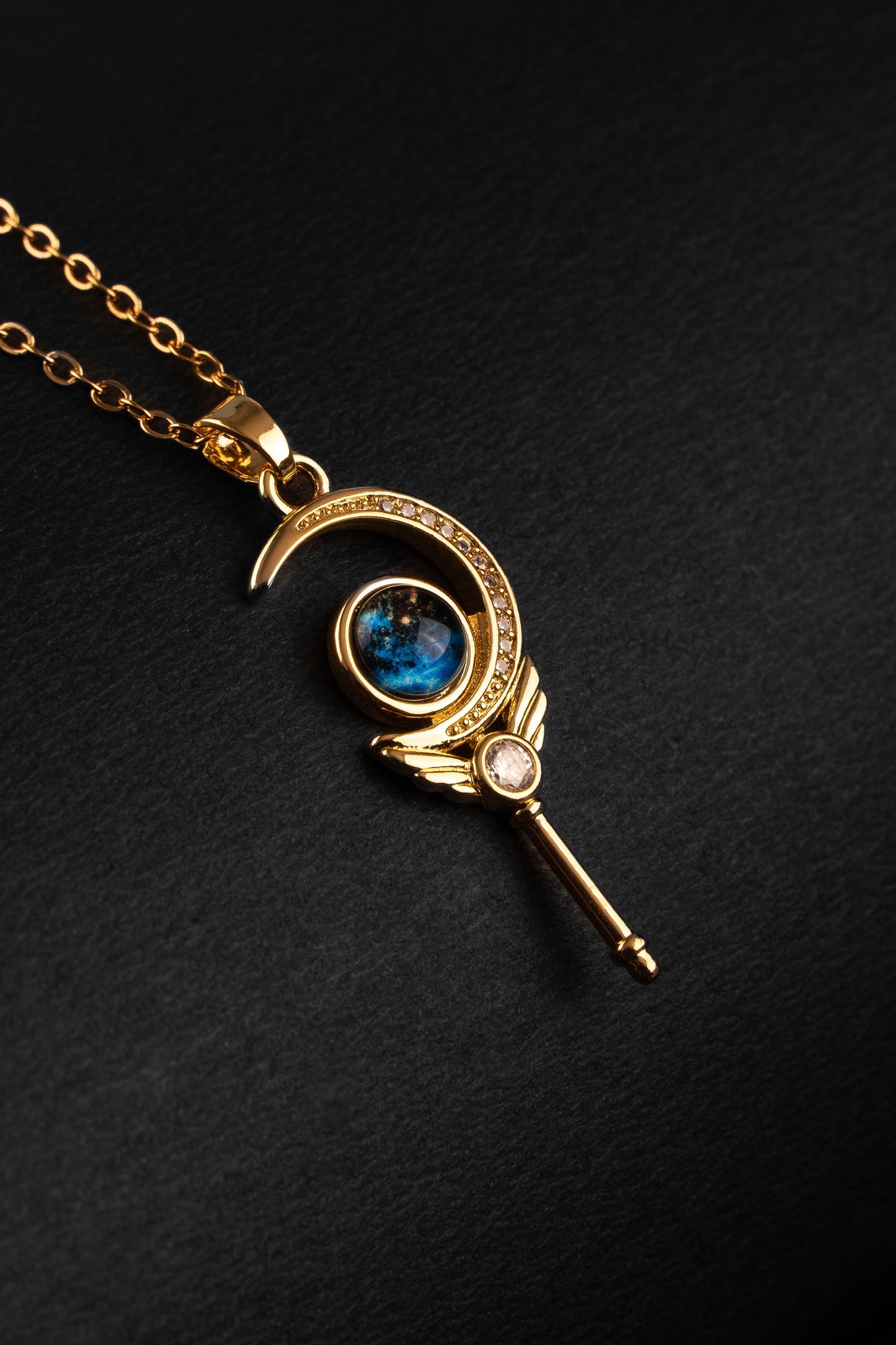 Mystical Celestial Key Necklace