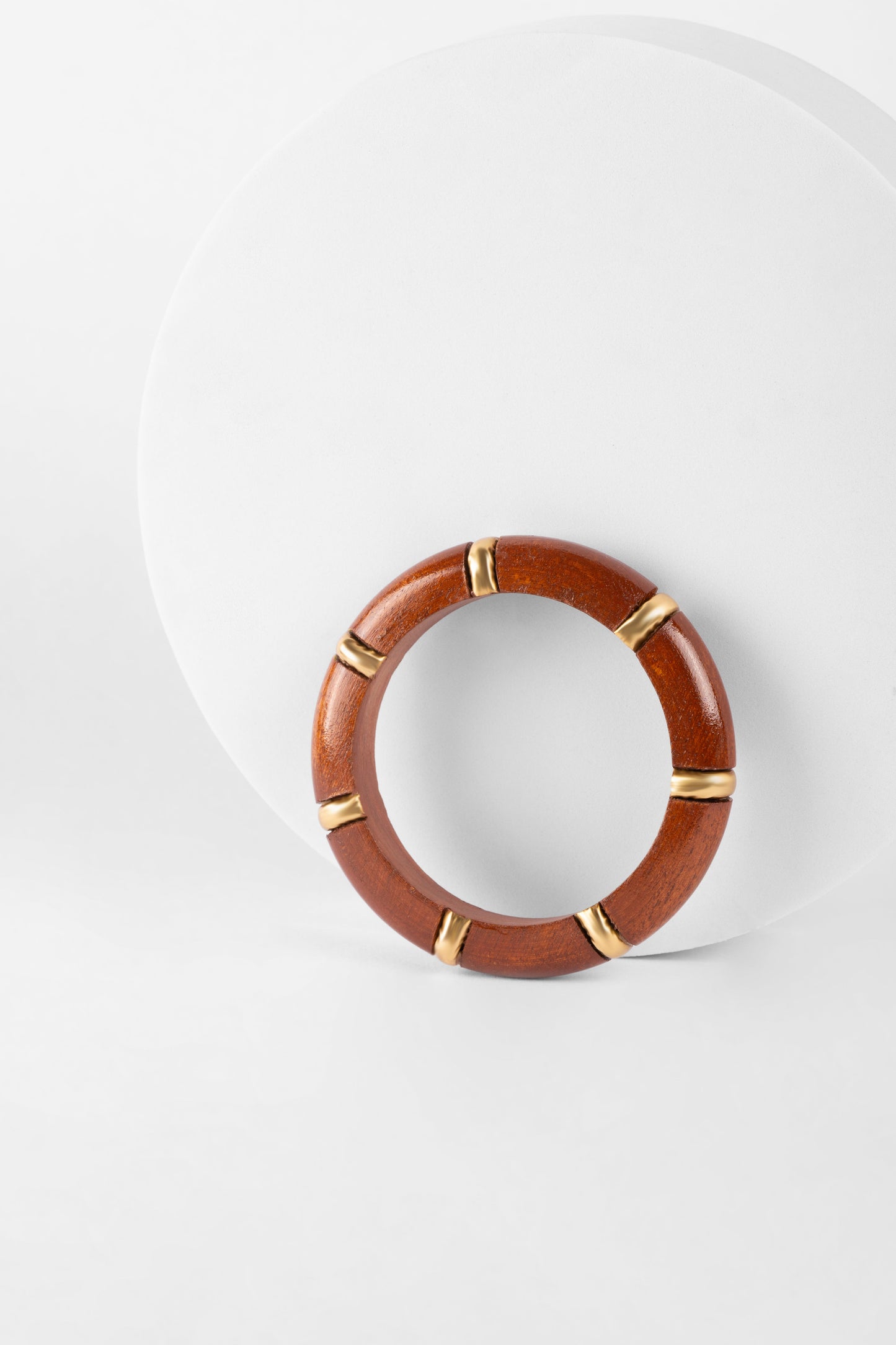 Safari Chic Wooden Bangle