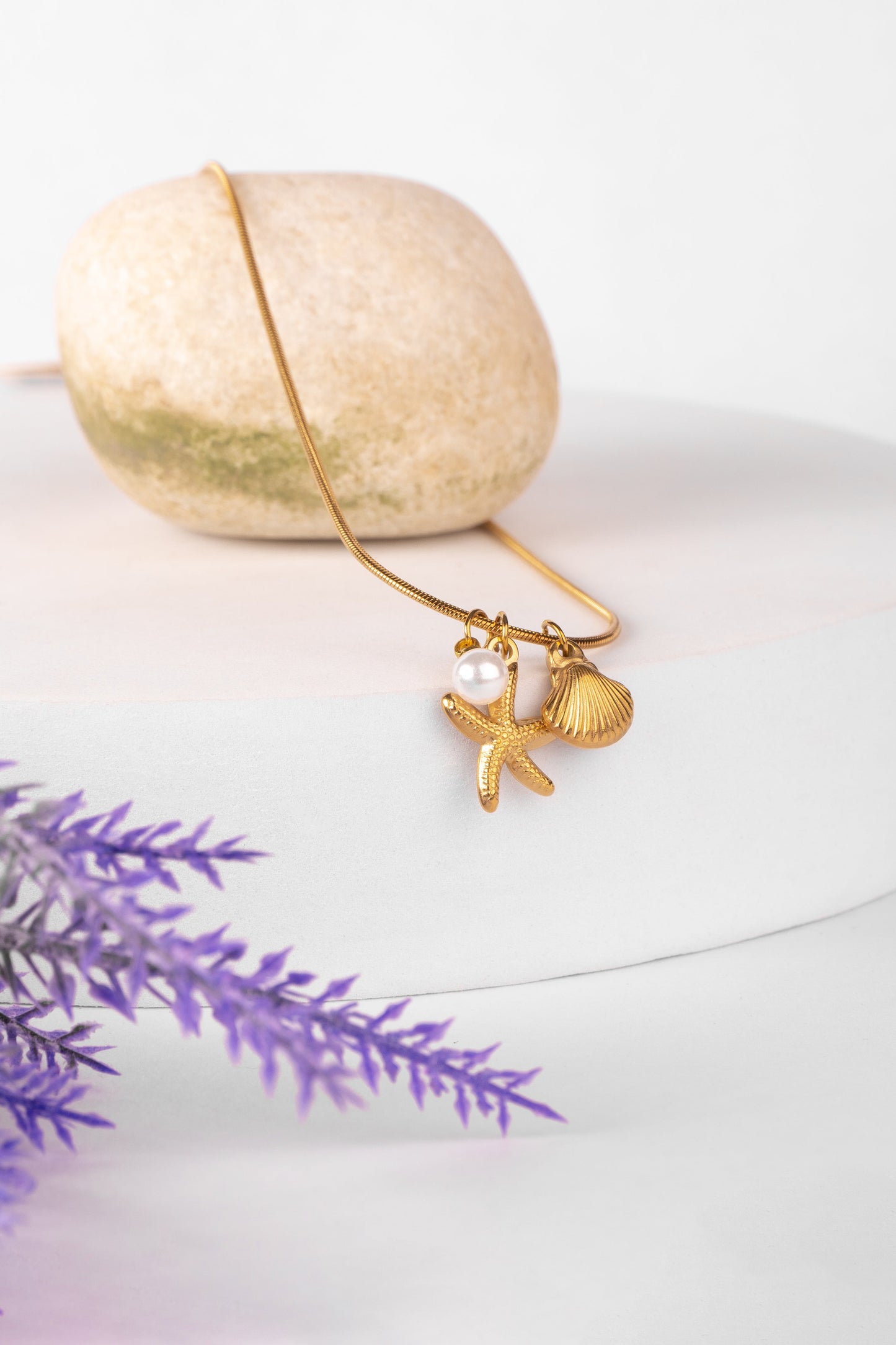 Seaside Treasure Charm Necklace