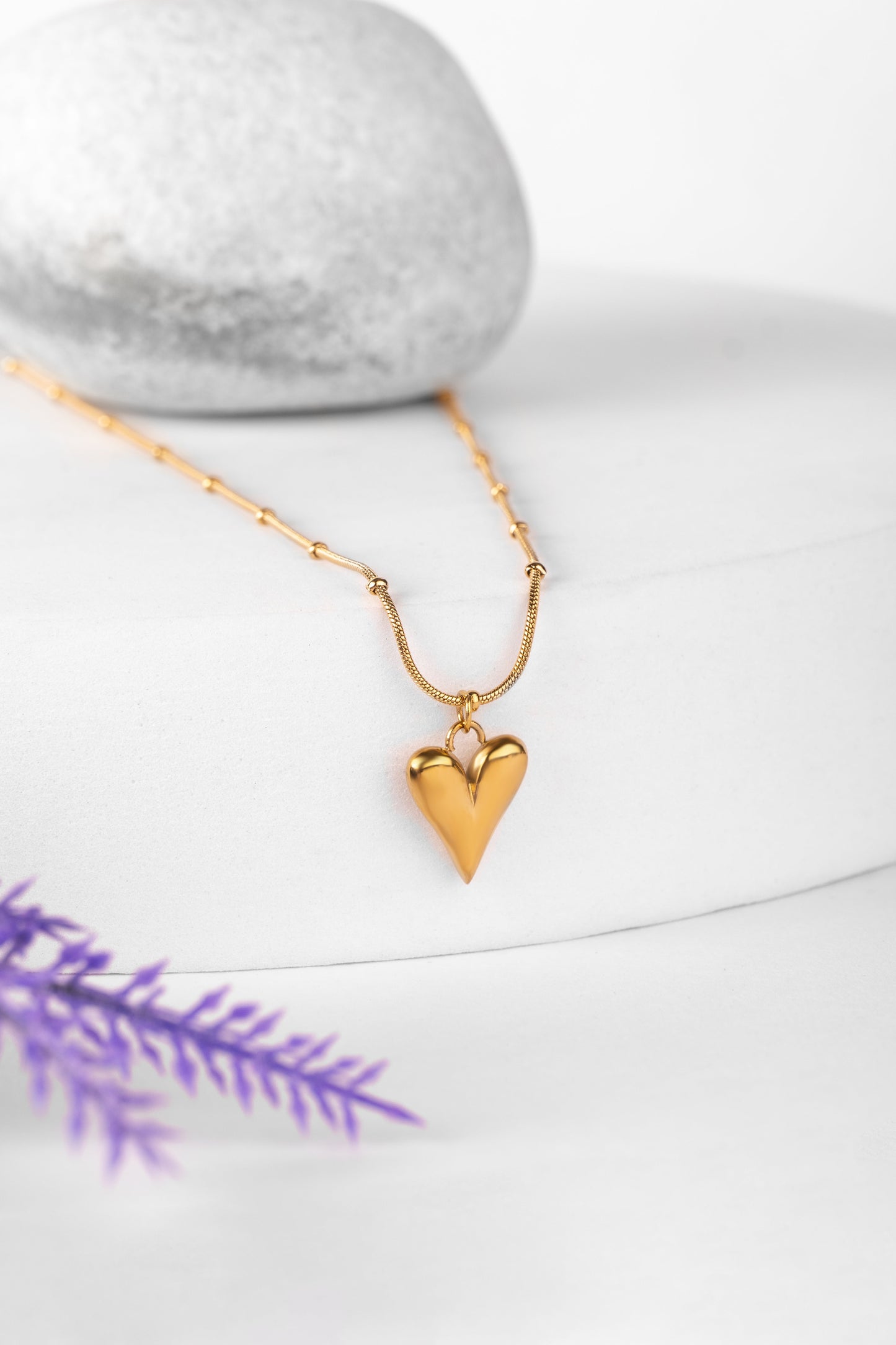 Heart necklaces