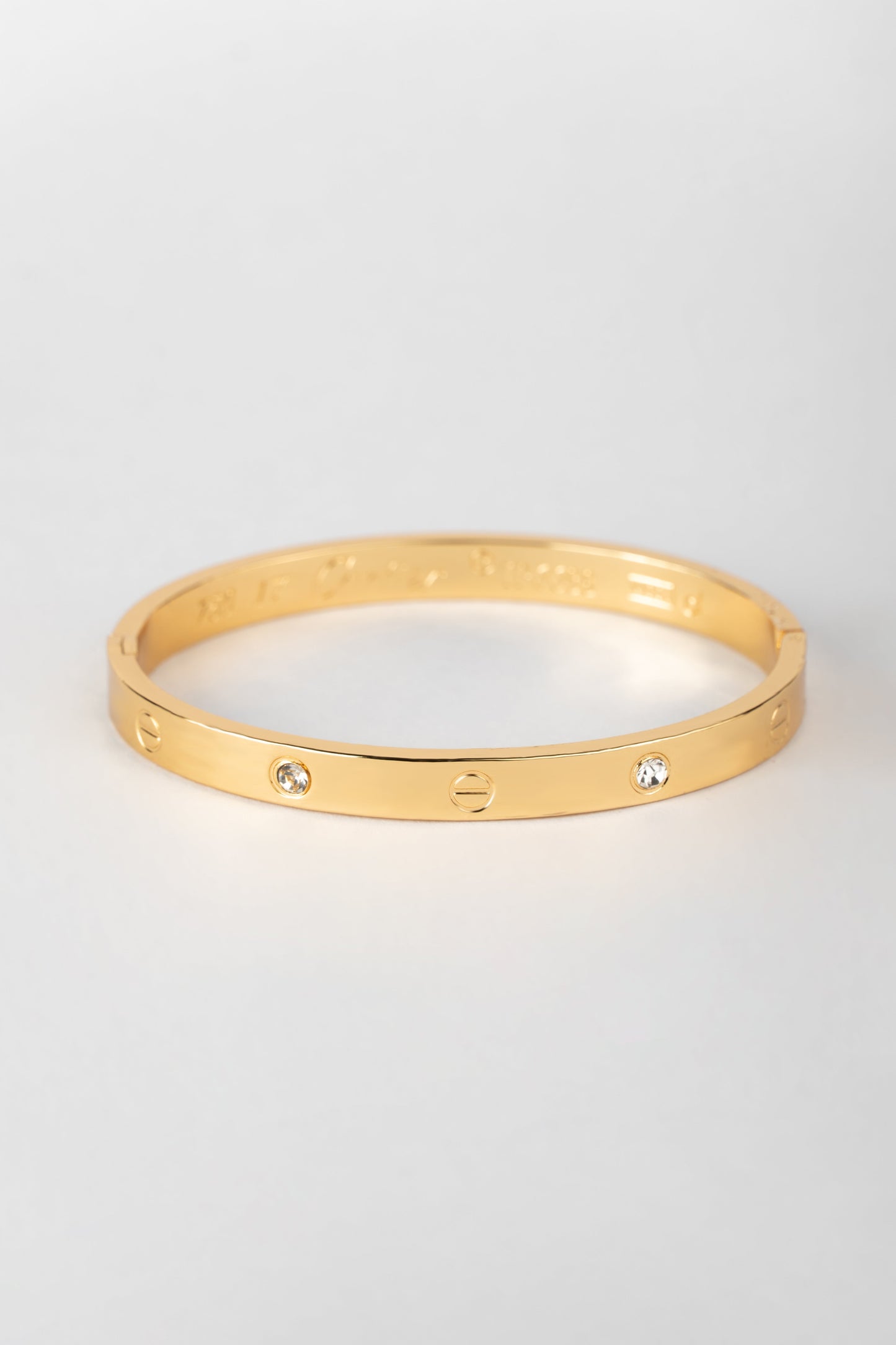 "Eternal Bond" Crystal Cuff Bracelet