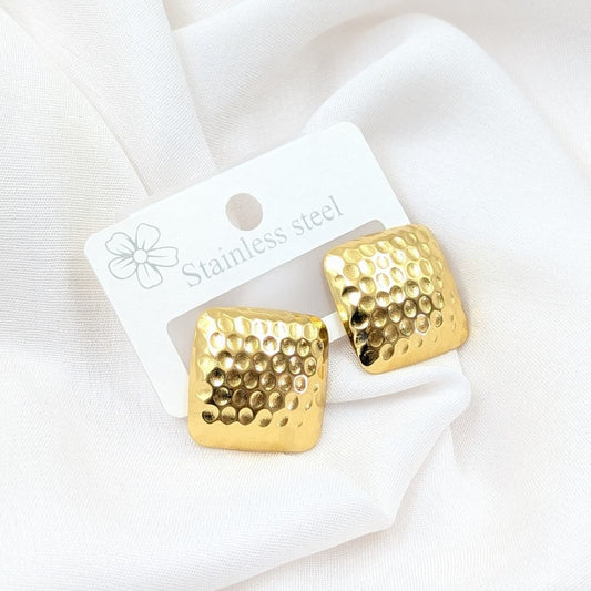 Anti-Tarnish Earrings- Square shape